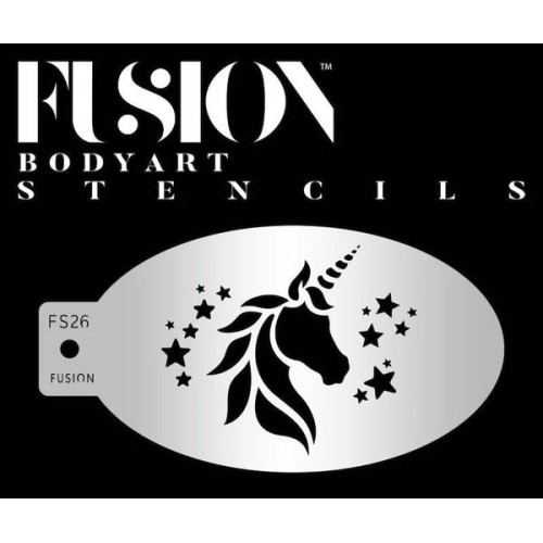 Fusion Stencils, Mystical Unicorn (FS26)